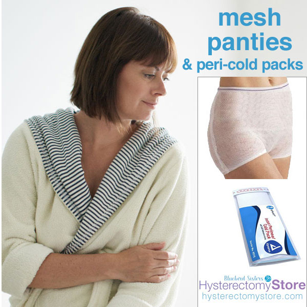 Mesh Panties as you come home from the Hospital - Hysterectomy Store Blog